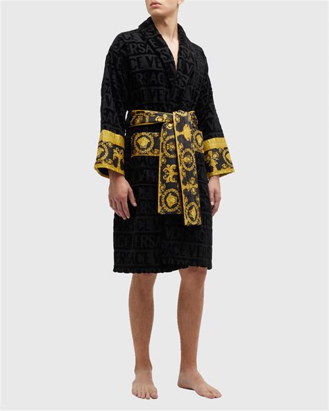 silk versace robe men|neiman marcus Versace robe.